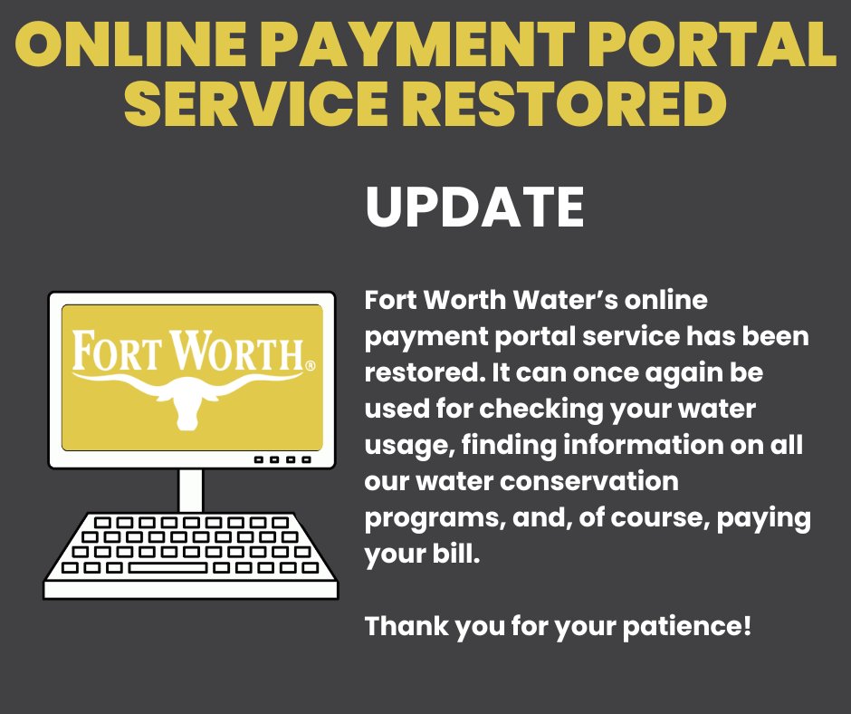 Fort Worth Water tweet media