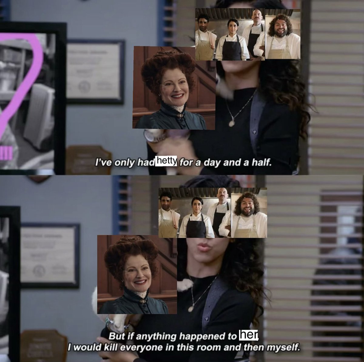 #ghostscbs jay’s staff adopting hetty