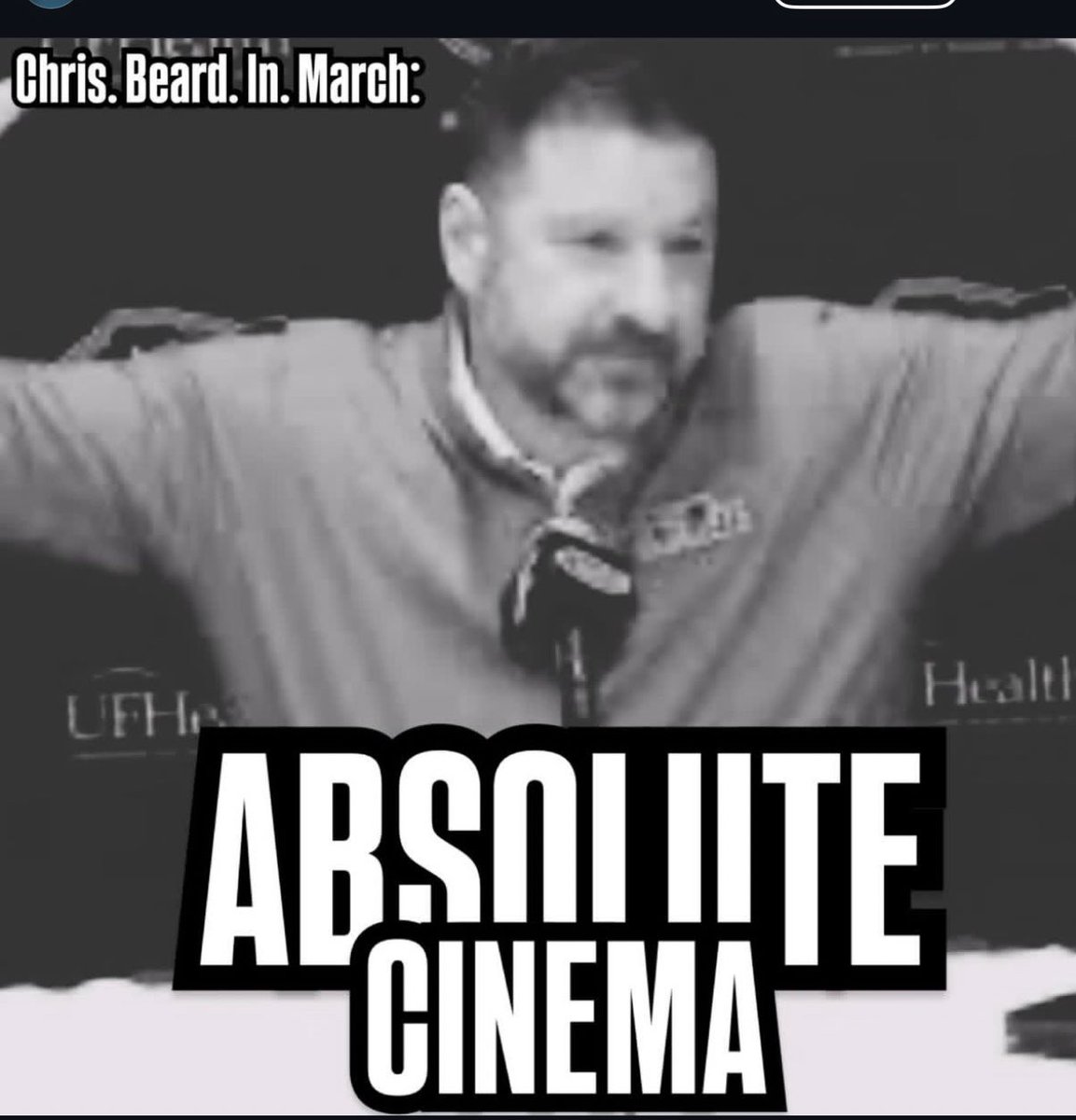Chris beard in March