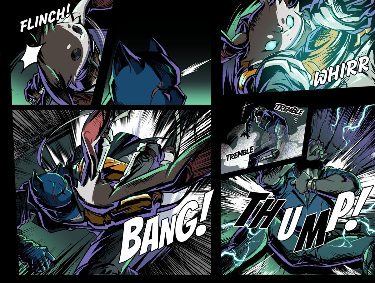 KUSAN: City of Wolves - Wishlist on Steam! tweet media