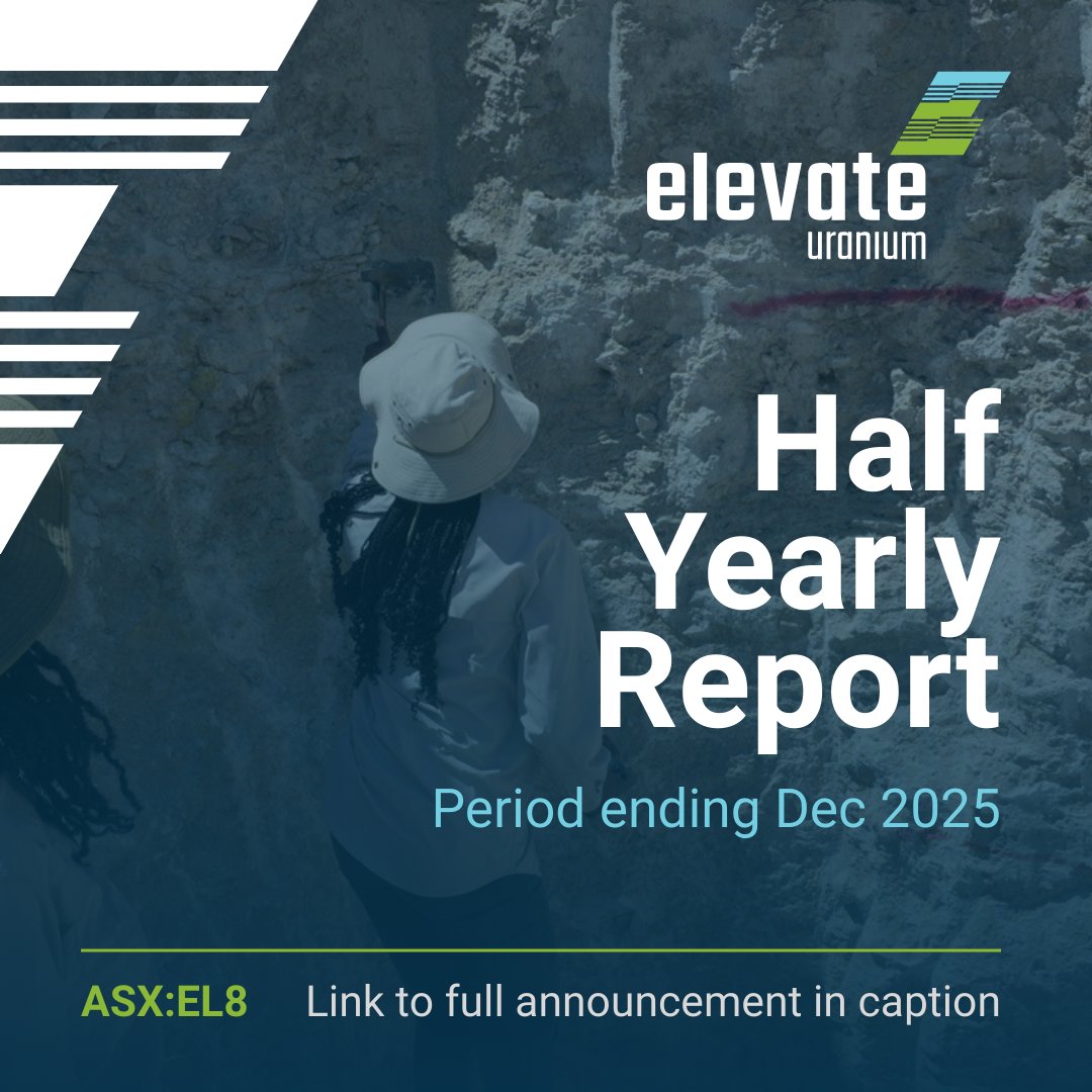 Elevate Uranium (ASX: EL8) tweet media