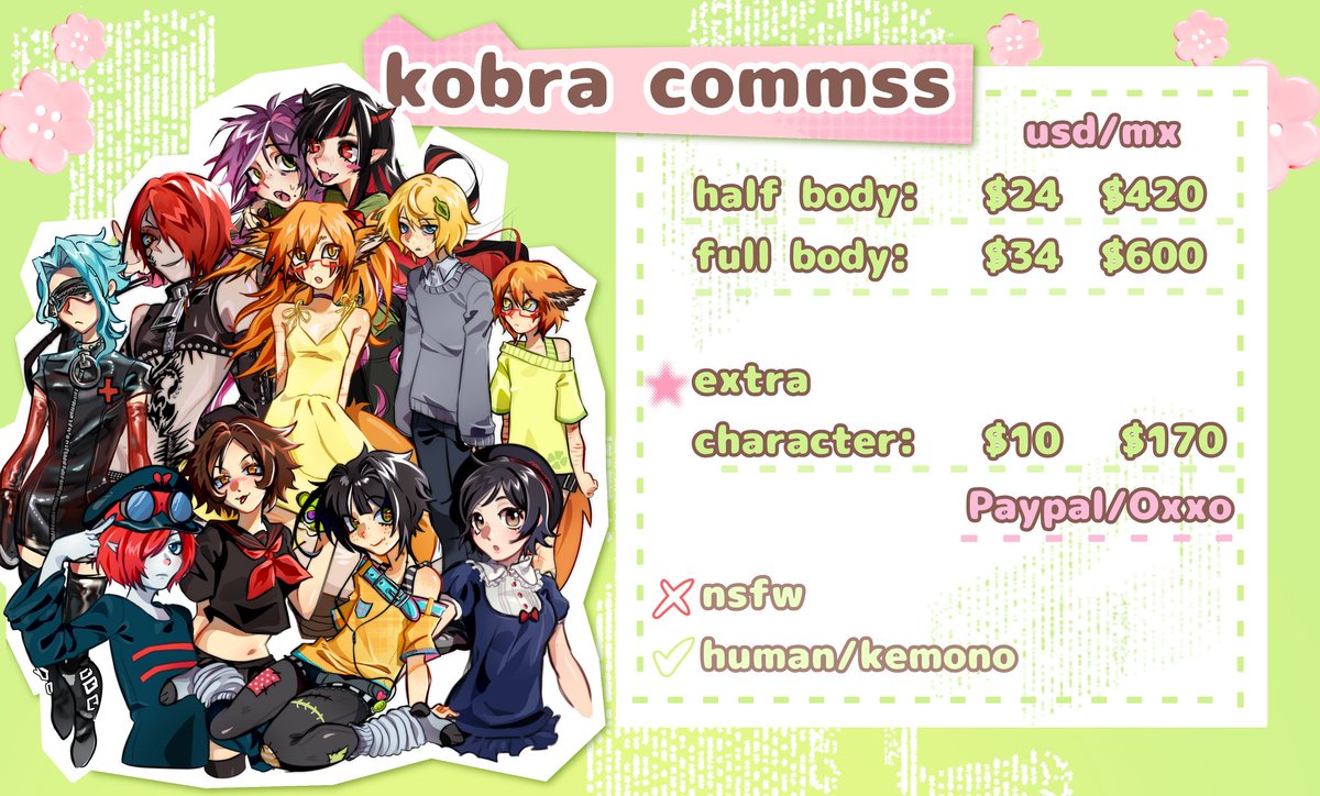 kobrah🔞chibi comms closed (3/4) tweet media