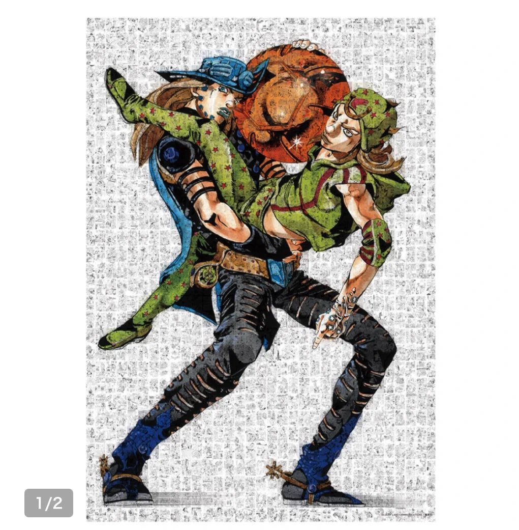 ジャンフェス　ジョジョ　モザイクアートパズル　新品未開封 しゅんドラン on X: 