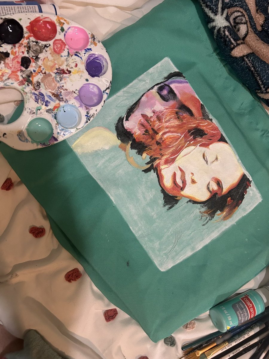 CrystalRubie_'s tweet photo. Update! Paint Layer by layer! It’s coming together! #idinamenzel #fanzel #stillicantbestill #artist #commission #paint https://t.co/F6qIMQOuxl