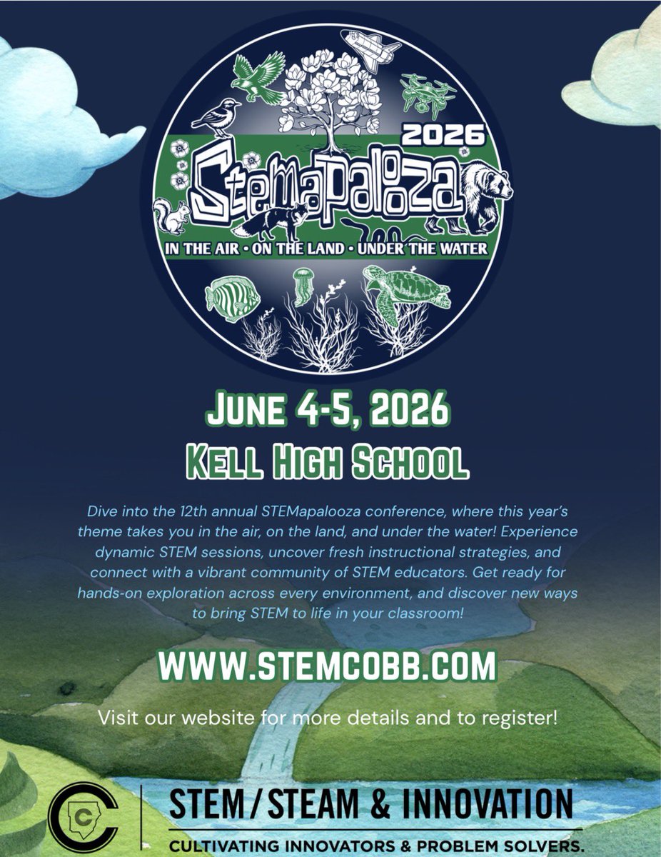 Cobb County STEM/STEAM & Innovation Department tweet media