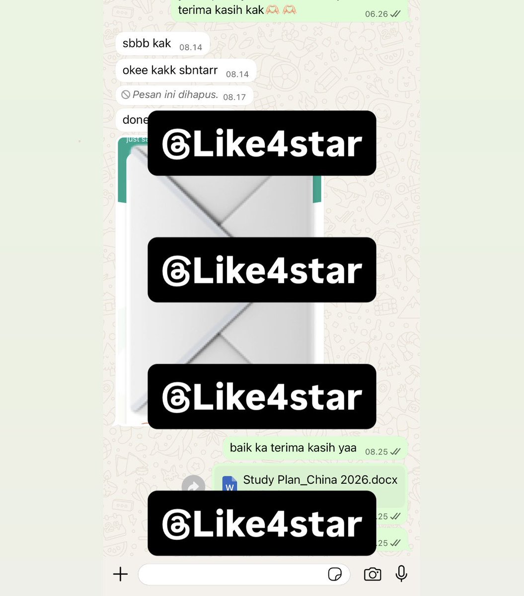 Joki statement of purpose / joki motivation letter / joki study plan / joki tugas terpercaya / joki essay / joki beasiswa

Joki study plan S1 di China. Thanks kak sudah order, hasil dijamin 100% berkualitas hanya di <a href="/Like4star/">Joki Tugas 5 Ribu / SD SMP SMA KULIAH S1 - S2</a> 🧚🏼‍♀️🧚🏼‍♀️💌✅
#zonauang #jokitugas #jokibeasiswa