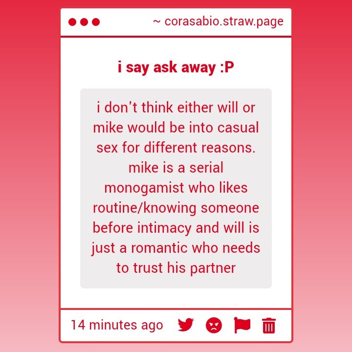 byerscure's tweet photo. totally agree!! one of the many reasons why they work so well
but also mike is willsexual #kidding #OrAmI https://t.co/dI74MQFzIB