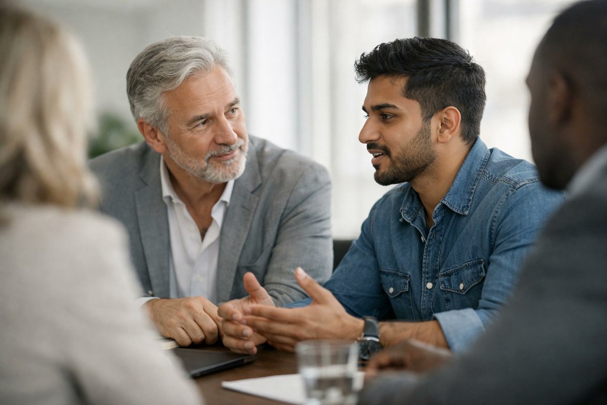 FarisAlami's tweet image. Leadership isn't just about strategy; it's about Emotional Intelligence (EQ). 🧠 Understanding your team's 'why' and managing your own stress is key to sustainable success. Follow us as we explore human-centric leadership. #EQ #Leadership #StartupLife