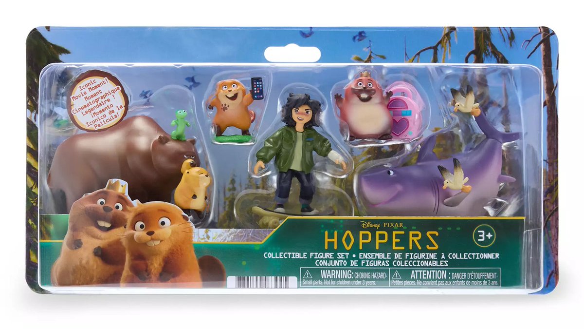 Hoppers 私がビーバーになる時 ホッパーズ フィギュアセット ピクサー fit=scale-down,w=1200