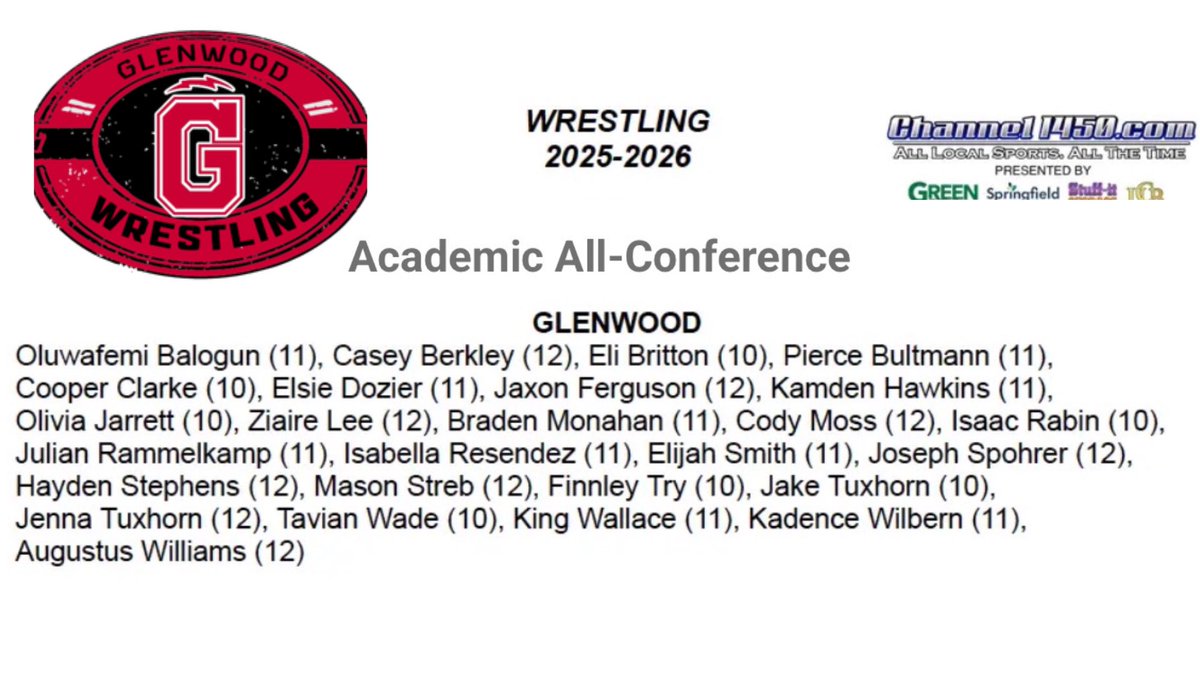 Glenwood Wrestling tweet media