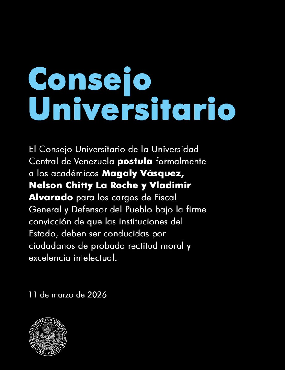 FAU UCV tweet media