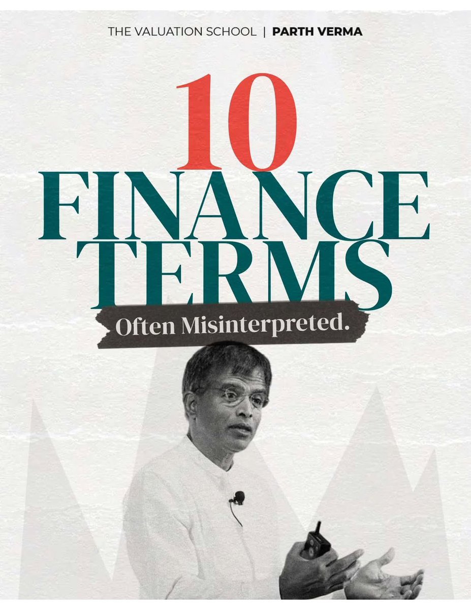 gudanglifehack's tweet photo. 10 Finance Terms Often Misinterpreted - Even By Professionals.

Here's what you'll learn:

1) Revenue vs Profit
2) Capex vs Opex
3) ROI vs ROE
4) Yield vs Return
5) Liquidity vs Solvency
6) Depreciation vs Amortization 
7) Accrual vs Cash Accounting 
8) Fixed Cost vs Variable Cost
9) Book Value vs Market Value 
10) Annuity vs Perpetuity