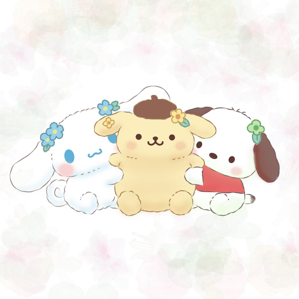 hanamintsukimin's tweet photo. 三匹の子犬 https://t.co/U789sQ4pwa