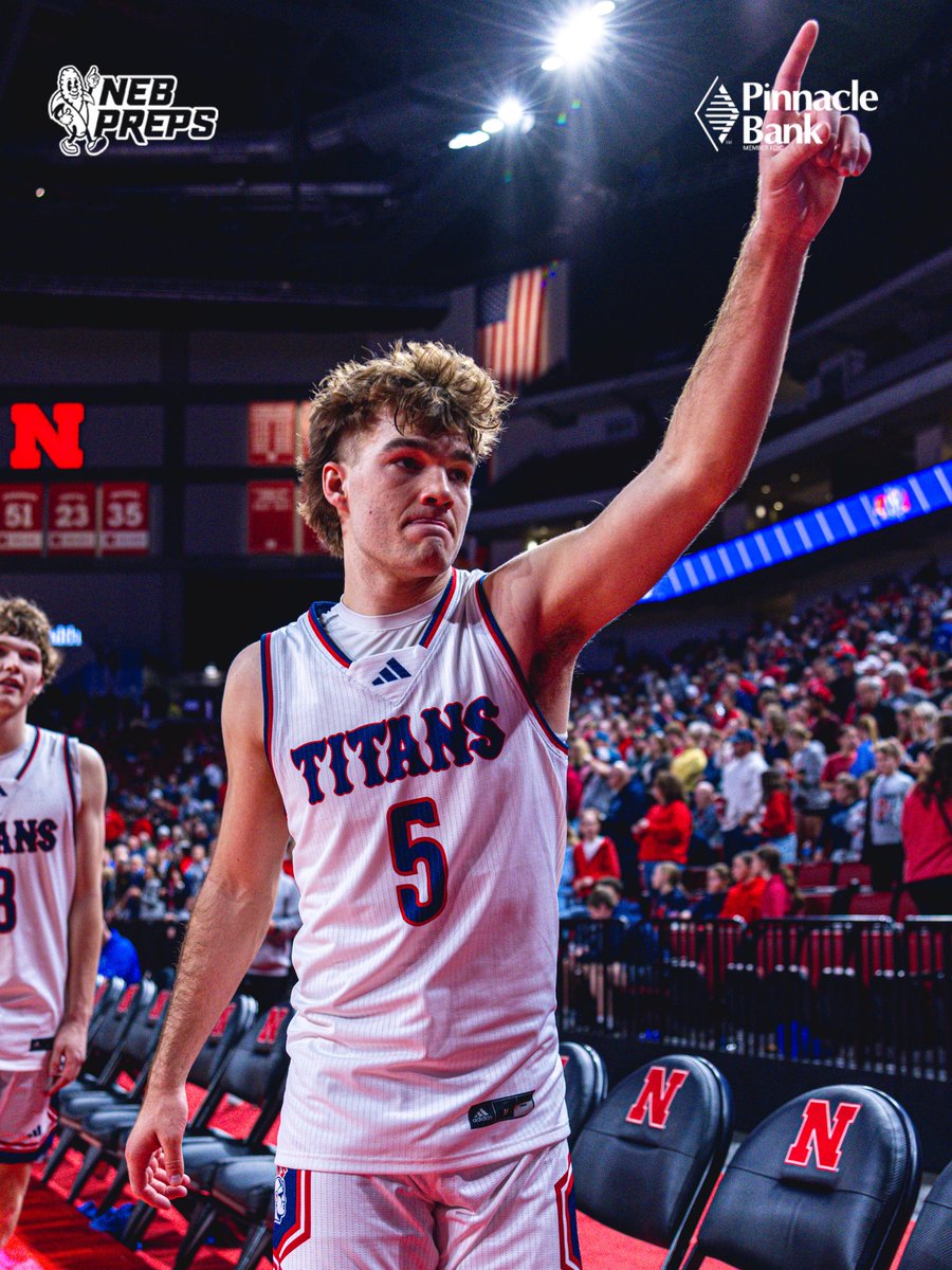 Norris is moving up 📈

No. 2 Norris is semifinal-bound for the third straight year after taking down Bennington 63-55. Shane Holen had 2 dunks in a double-double for the Titans.

#nebpreps | <a href="/pinnbank/">Pinnacle Bank</a>