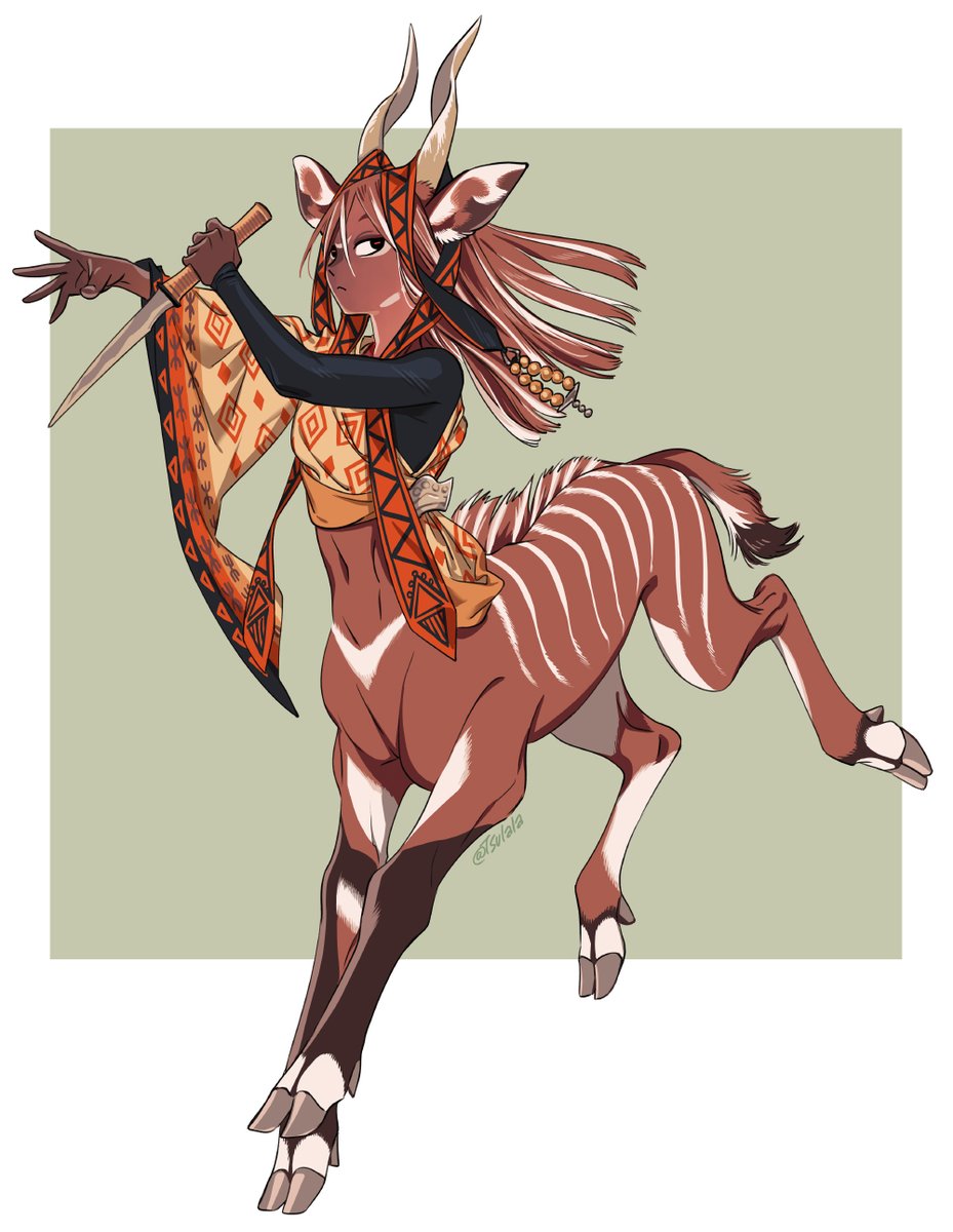 6: Bongo Antelope centaur!
#Monstermarch
