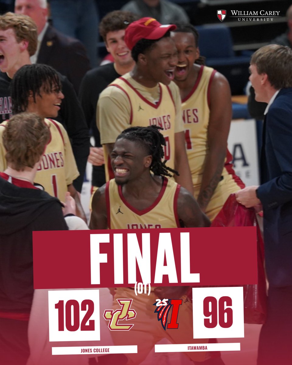 Jones College Athletics tweet media