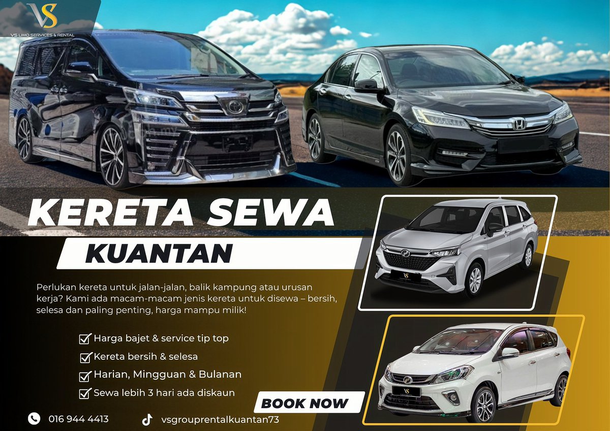 nrlsknh94's tweet photo. 🚨RAYA NAK DEKAT -SLOT KERETA MAKIN KRITIKAL🚨

Ramai dh lock tarikh. tinggal sikit je!
Tunggu lagi memang confirm tak sempat 😵
Kereta ready,condition tip top -ambil &amp; terus gerak raya tanpa stress

📞https://t.co/wRBasUfDks…

@KuantanPublic @KuantanInfo @Twt_Kuantan @KuantanTV https://t.co/79Ee85z1da