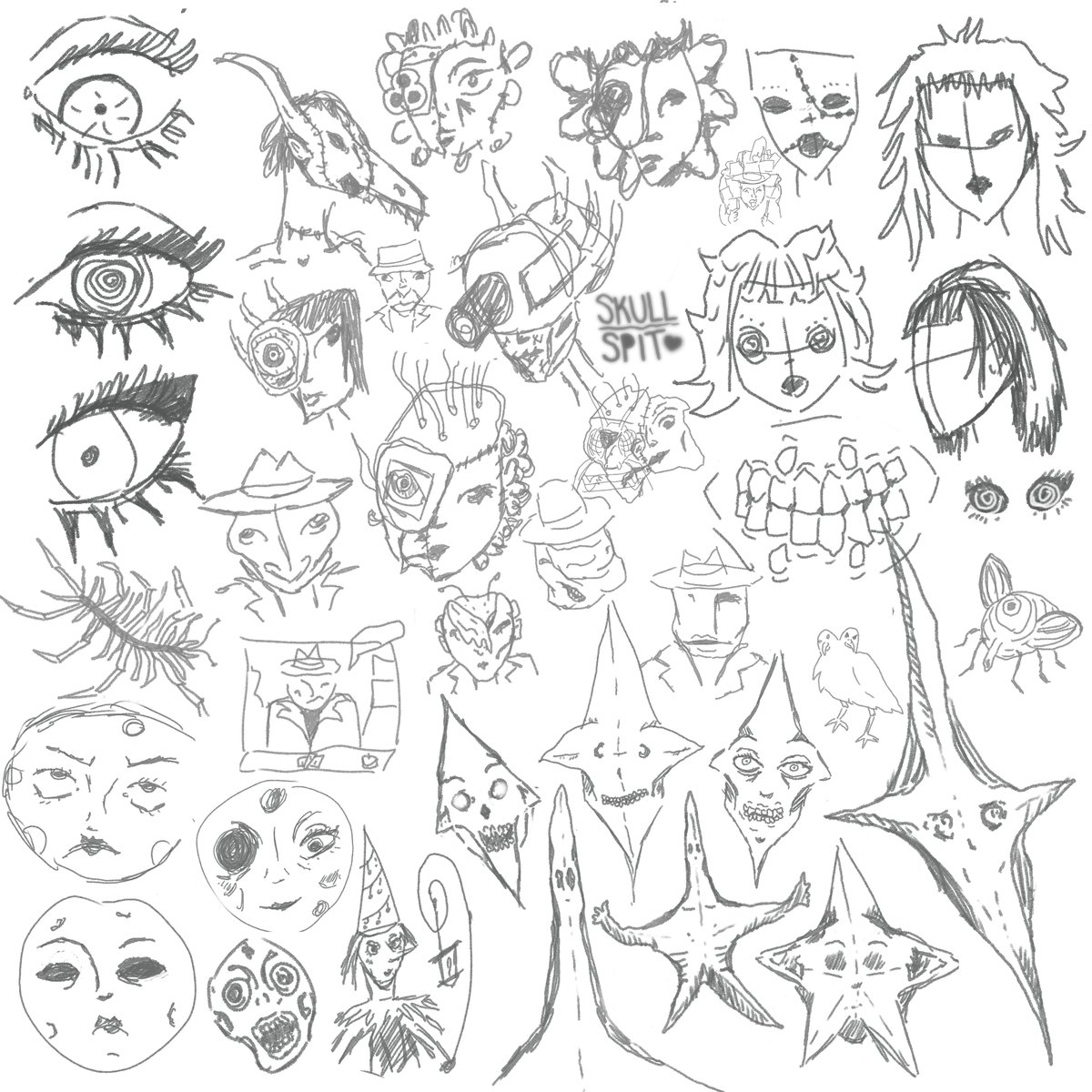 some concept doodles for a game i'm working on