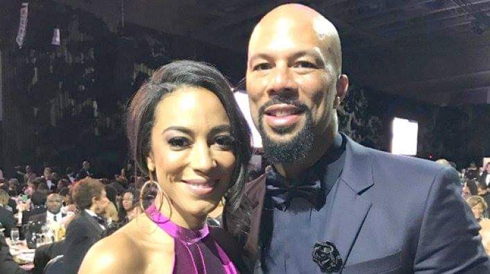 HansomRansom4's tweet image. Happy birthday Common with Angela Rye. #common #rapper #actor #hellonwheels #johnwick #angelarye
