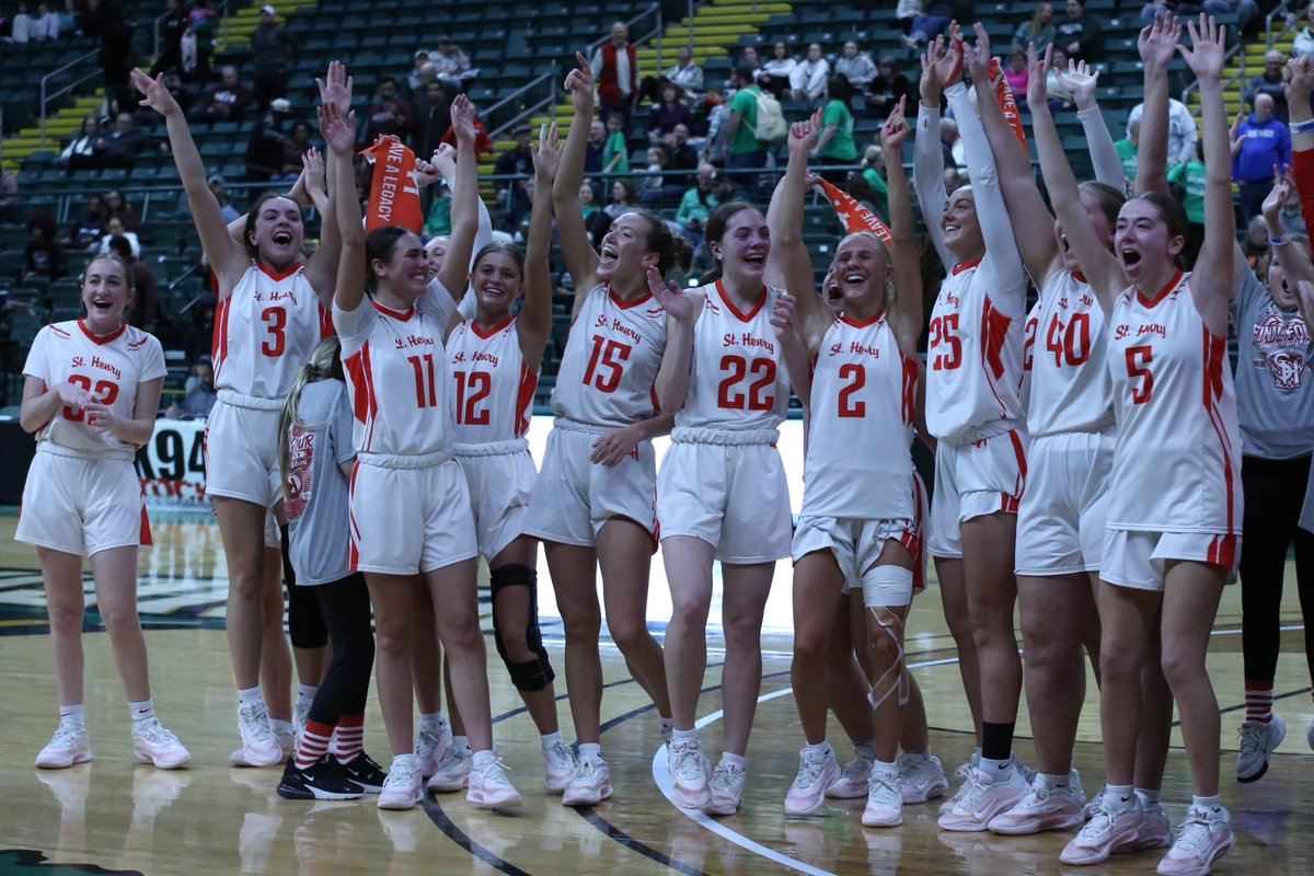 sthenryschools's tweet photo. Proud to be a Redskin! What an unbelievable effort and team win! State Championship game tomorrow night at 7pm at the UD Arena. See you there! Go Skins! https://t.co/Jsu7dcCK2T