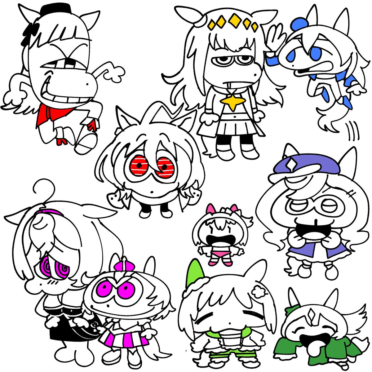 단발충 tweet media