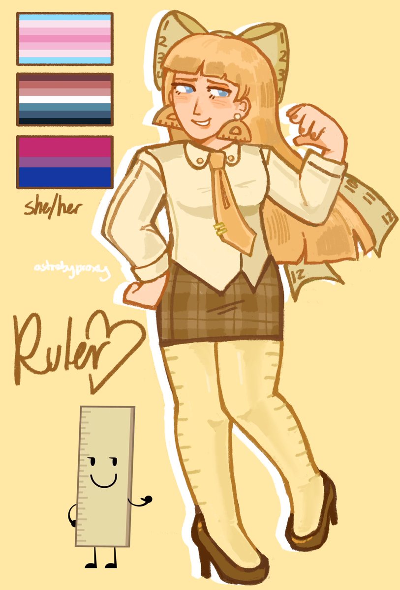 astrabyproxy's tweet image. I call her ruler cuz she the ruler of my heart I missed you ruler #bfdie #osctwt