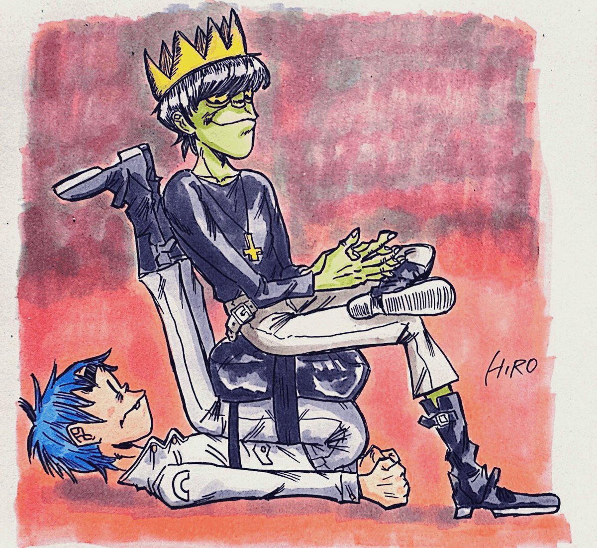 HirosatoShimizu's tweet image. Since I've gained more followers, I'm posting to HirosatoArchives for the first time in ages. In other words, it's a repost of past artwork.
 #HirosatoArchives #phase4