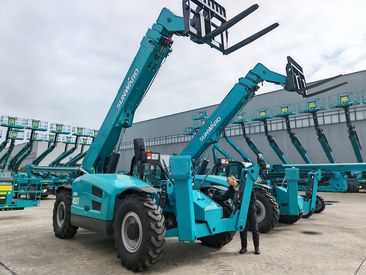 CKhenryzhang's tweet photo. Brand New Sunward Telescopic Handler

Welcome your inquiry😁

#telehandler #Sunward #constructionequipment #machineryexport #Sunwardequipment https://t.co/YdtkkYDNyr