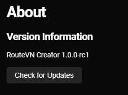 We've started internal testing for a new major version of RouteVN Creator. We will take 2 weeks to make it good before releasing it
What will this verson have?
- More stability, less bugs
- More flexible and powerful animations
- Richer controls on dialogue
and much more...