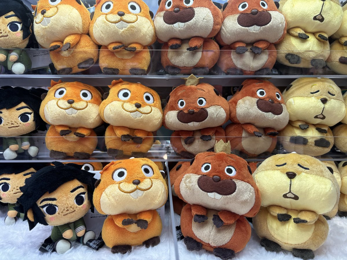 🦫新景品情報🦫 私がビーバーになる時＆youマスコット 本日より登場