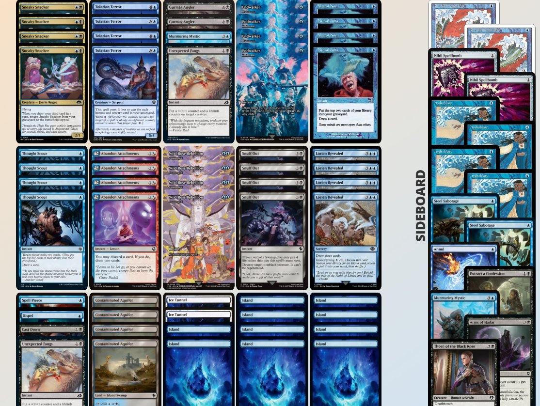 PuLollo56174's tweet photo. @fireshoes  And let’s gooo! 🥳 1-2nd place(split with @Gust_Pedra ) in Pauper Challenge after taking a break from the format. UB terror is still so powerful, especially against Mono U and Mono R. (foto +1 Hadar - Hydro)
Updated sideboard guide here 
https://t.co/PvysOH2MHf https://t.co/Qypv9eOUsD