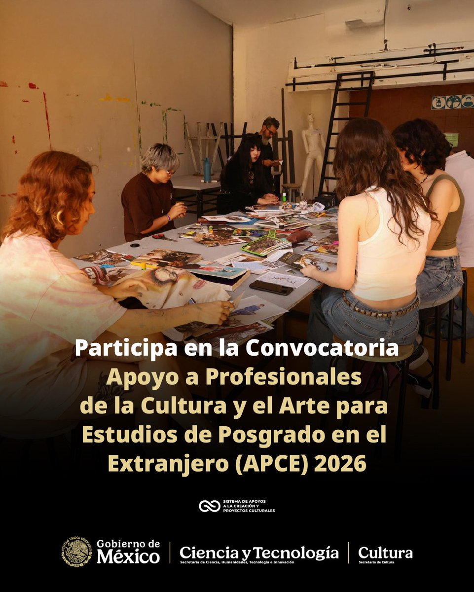🌍🎨 La #Secihti y @cultura_mx a través del @SistemaCreacion te invitan a ...