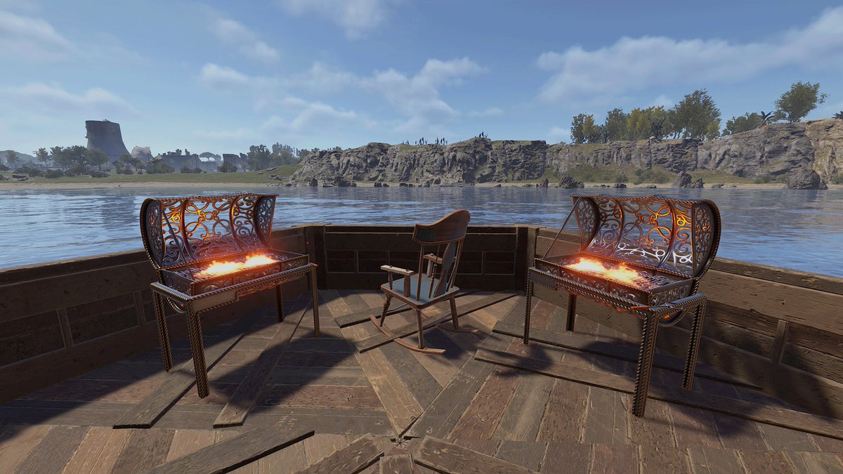 domch1_'s tweet photo. Hi! The Wrought Iron BBQ has been accepted into the game! Thx @playrust — I was jumping with joy as much as I could :0). If you like this BBQ, please consider buying the skin via the link below. Thank you! 🔥
https://t.co/9mwUhQpJya
#rustskins https://t.co/4gIsxL7kEx