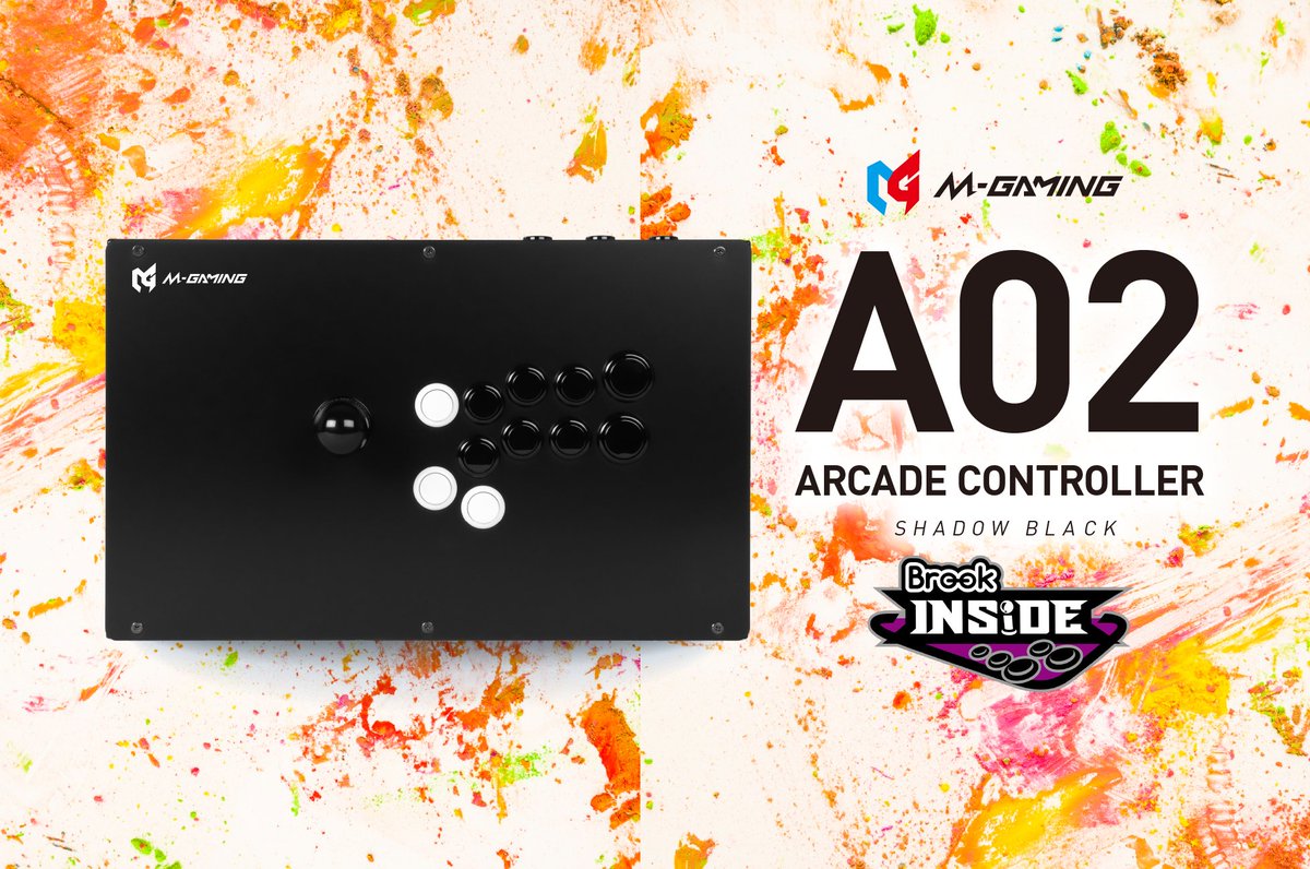 ◥◣新製品◢◤

プロゲーマー ネモ選手（<a href="/GOOD_NEMO/">Nemo（ねも）</a>）
完全監修のアーケードコントローラー第2弾

M-GAMING A02
「24/30mmモデル NEMO EDITION」「30mmモデル」の2種が本日より予約受付開始📢
現代の格闘ゲームにマッチする最強の日本製アケコンです‼️

●「M-GAMING A02 Arcade