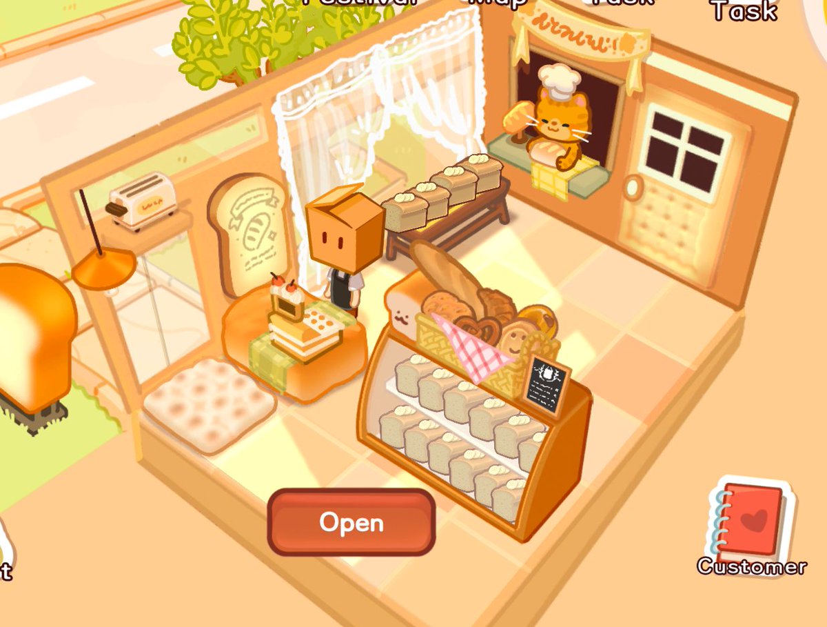 kenopsiadreamer's tweet photo. this is what I get for not experimenting with food and going based off the game. That's right. Store full of banana bread.
#boxbakery https://t.co/dyxLYqbBlL