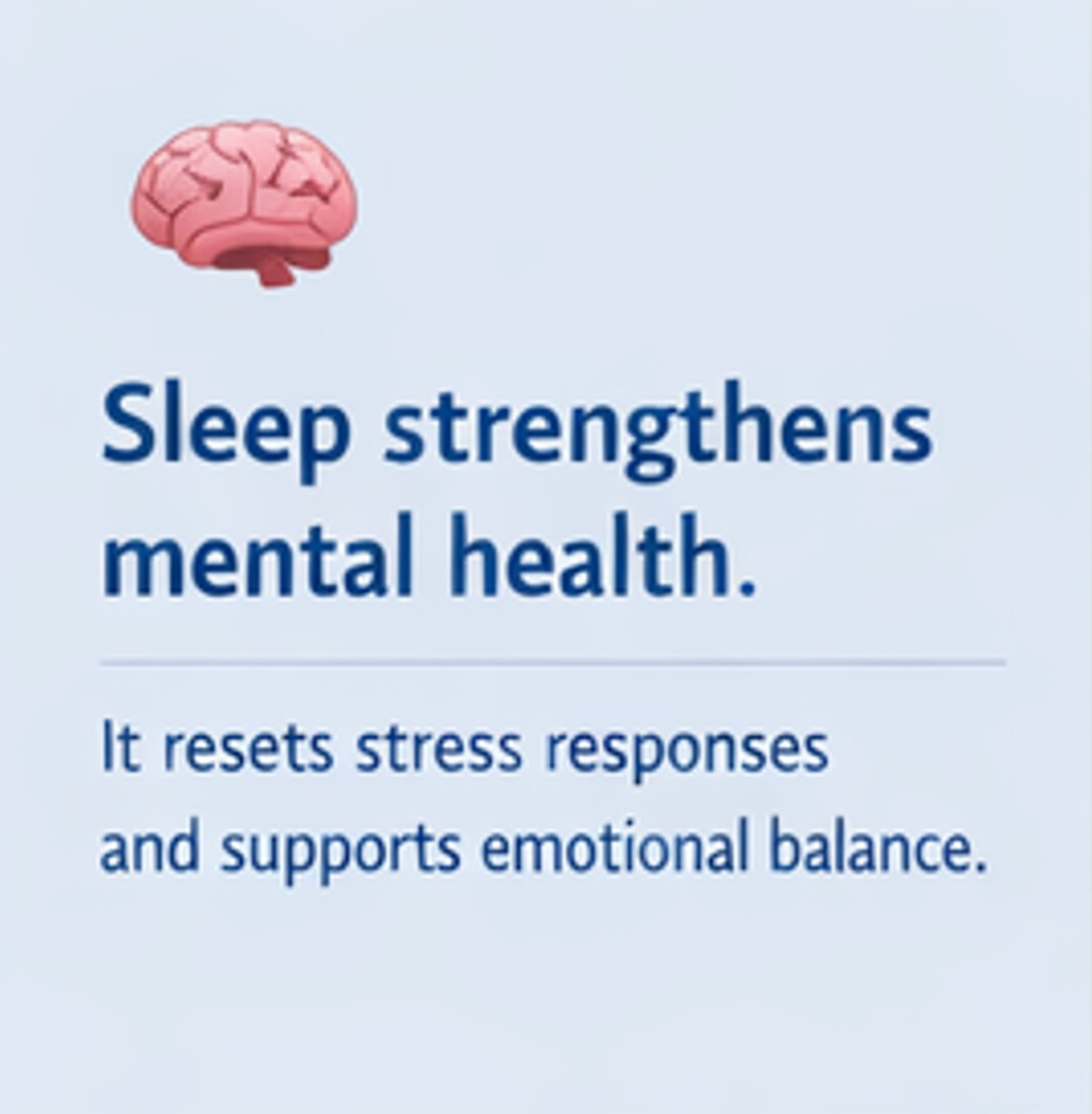ComSleepCoach's tweet photo. #Sleep is emotional first aid. Good sleep resets #stress, supports #mood, and strengthens resilience.
Protect your wind‑down time tonight.
#WorldSleepDay - March 13, 2026 https://t.co/JaQee4B10H