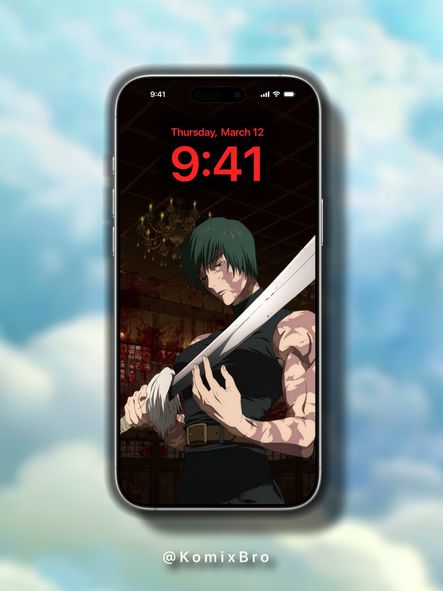 theKomixBro's tweet photo. Jujutsu Kaisen - MAKI Zenin
4K Phone WALLPAPER! 
#呪術廻戦