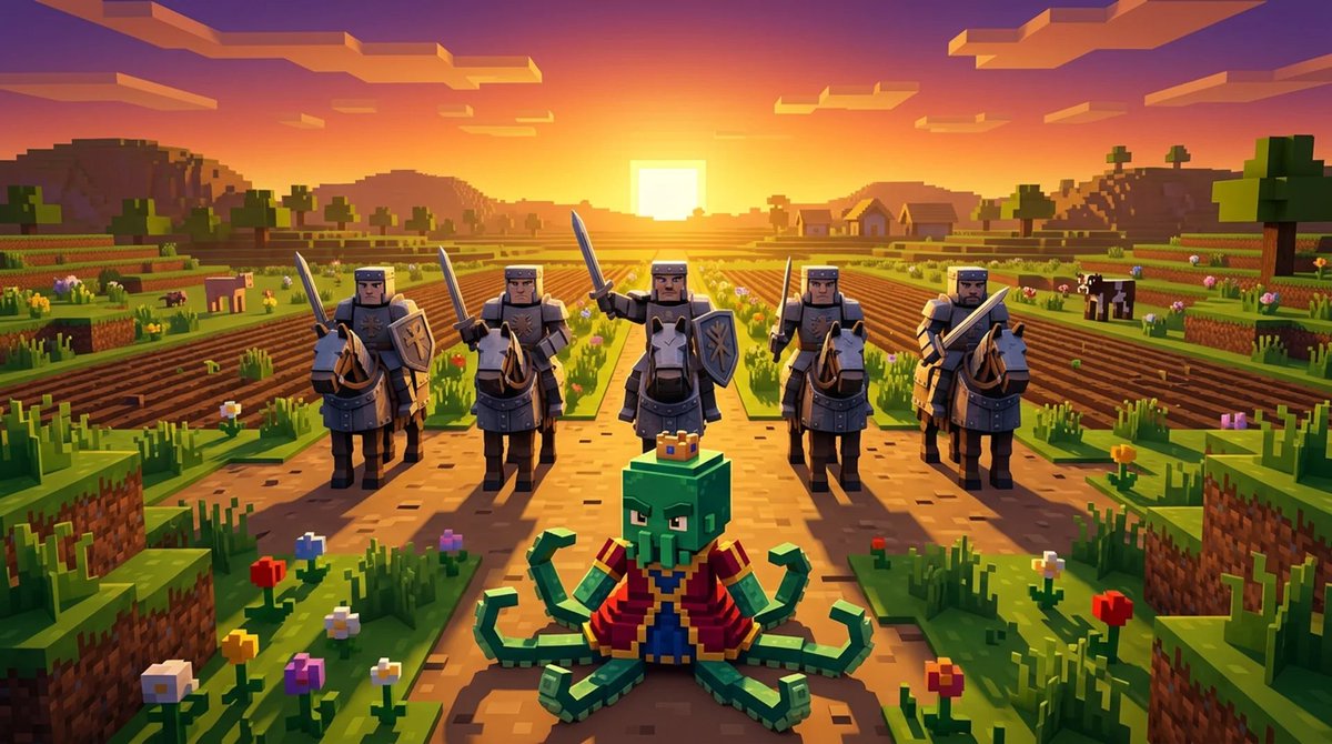 Trencheria is officially partnering with <a href="/octopusaisol/">Octopus AI</a> ⚔️

More than 60% of the 3D assets used in our game world were generated with Octopus AI.

One of our core team members, <a href="/LukaOnSolana/">Luka</a> , built this powerful tool to help gamified projects create and deliver 3D assets faster