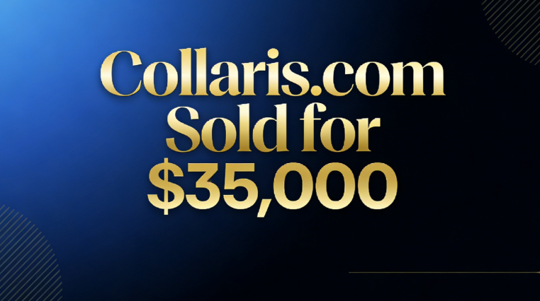 DomainNews24's tweet photo. Domain Sold!
💰Collaris .com Sold for $35,000
🛒Sold via DomainMarket .com
🗓️March 12, 2026
This domain name is suitable for industries such as apparel, jewelry, pet supplies, luxury accessories, and machinery and hardware.
more：https://t.co/IsBYPzg2sw https://t.co/kFz0Bk1dut