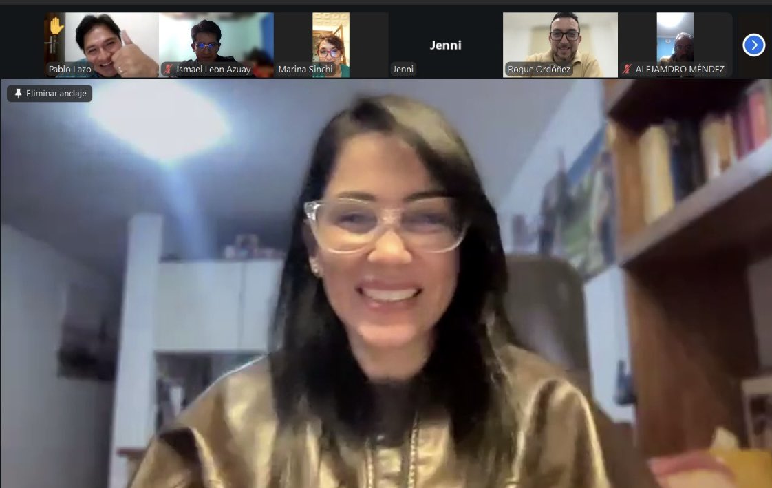 Agradecemos a nuestra compañera <a href="/LuisaGonzalezEc/">Luisa González</a> por acompañarnos en este módulo Nro. 17 con la militancia, compartiendo un mensaje importante para nuestra organización y para el momento político que vive el país. 

Su presencia y sus palabras fortalecen la convicción de nuestra