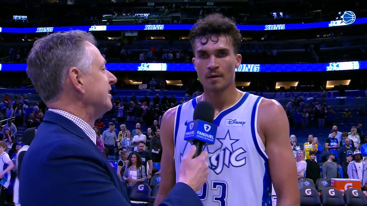 "It takes fight. It shows how much fight this group has. ... We found a way."
Tristan da Silva on the W against the Washington Wizards 🗣️