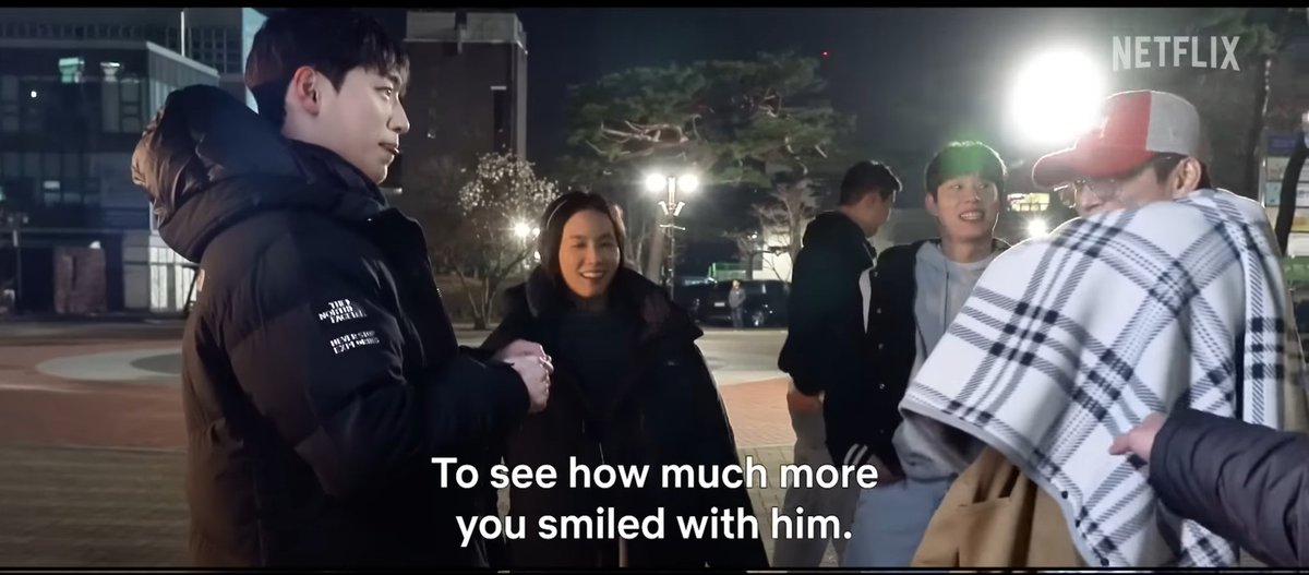 the ex, the virtual boyfriend, and the real boyfriend in one frame