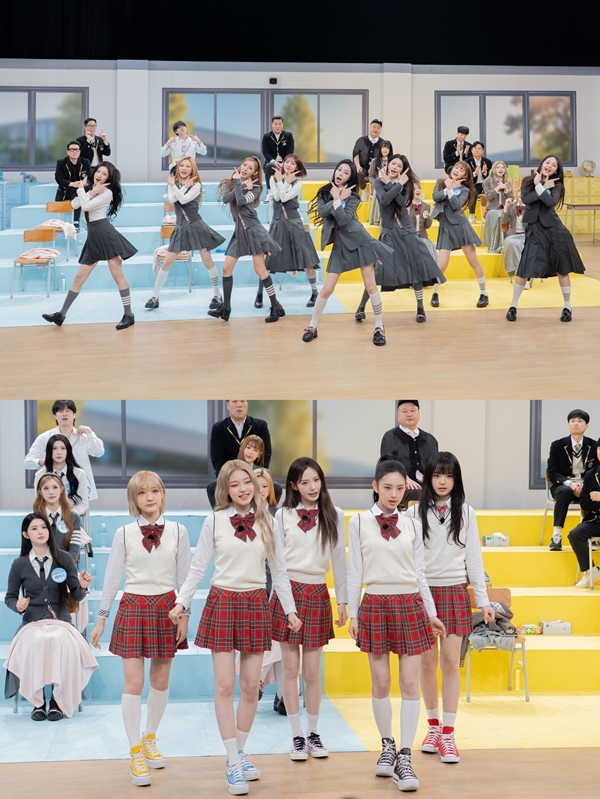 Pada episode JTBC “Knowing Bros (아는 형님)” yang akan tayang pada 14 Maret, grup idola generasi ke-5 Hearts2Hearts dan KiiiKiii akan tampil sebagai bintang tamu.

Hearts2Hearts dan KiiiKiii akan memamerkan berbagai bakat pribadi kecil yang unik, mulai dari ventriloquism