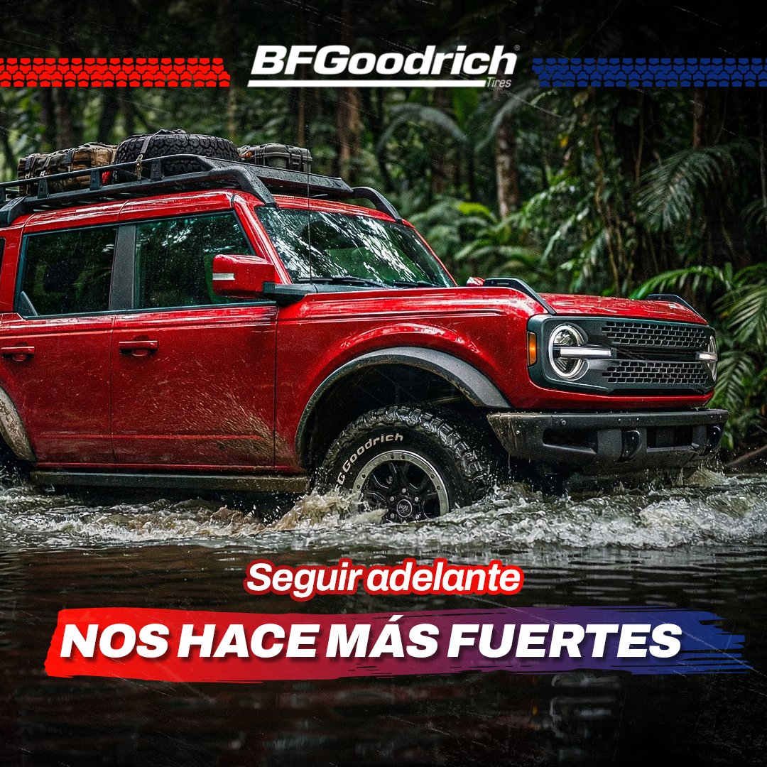 La valentía no es desconocer el miedo. Es arrancar de todos modos.

¡Puedes lograrlo! Deja atrás los obstáculos que estén en tu cabeza. Y los que estén en el camino, puedes superarlos con unas BFGoodrich®.

bit.ly/4qGtKlh

#AventuraBFG
#TerrainFamily