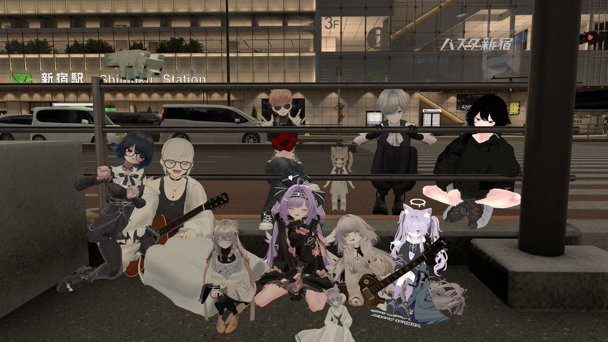 きのう弾き語りするの忘れちゃったけど会いたい人たちに会えたからハッピー。
写真はフレンドがお出かけする前に一曲だけギター弾いて歌ってもらった記念写真。
ぼく韓国のお砂糖ができたっぽいんだけど気が付いたらいなくなってた。여자 친구どこいった？