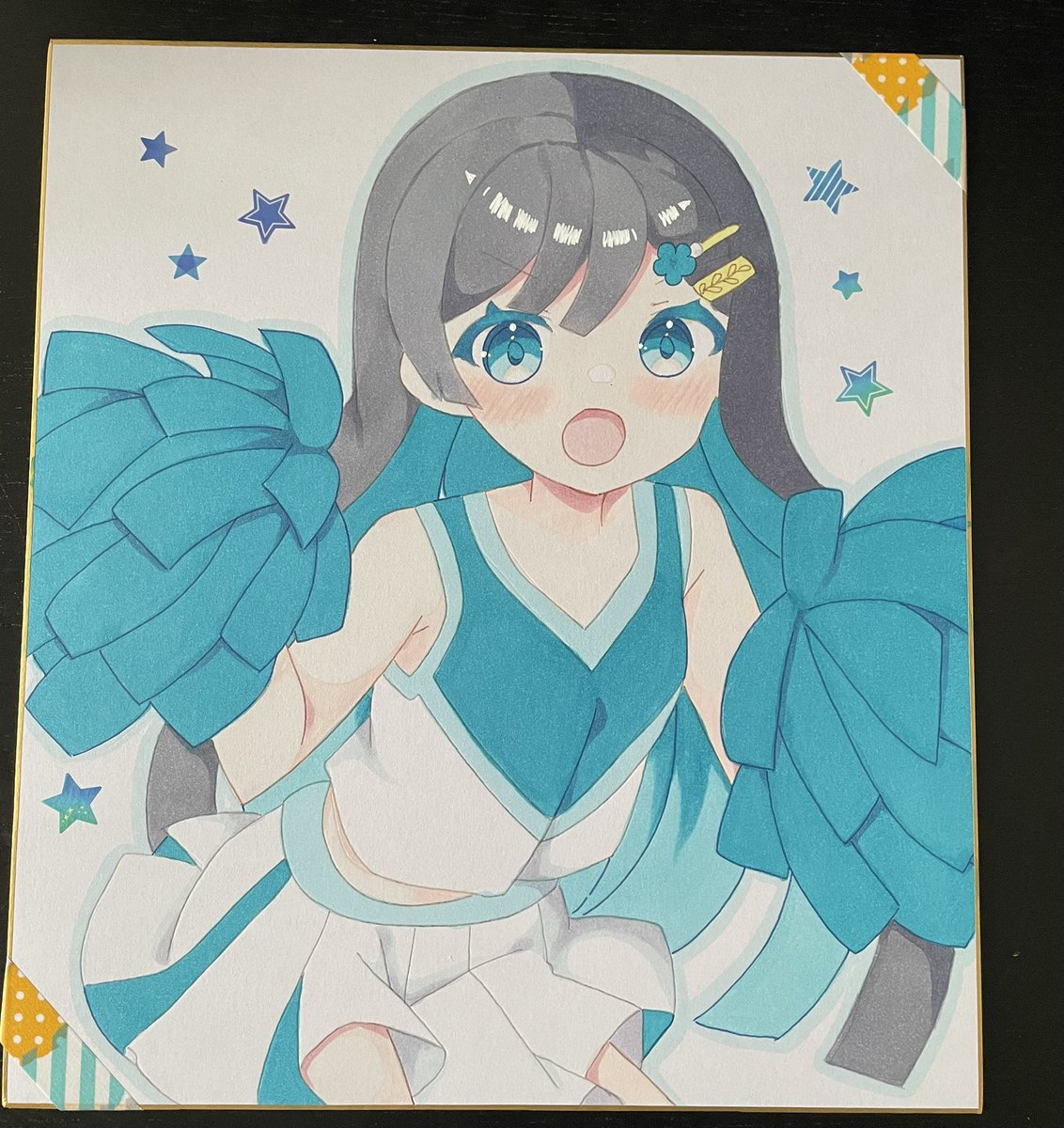 湊音さん大色紙描いたよー!そうパレ(コハタベ)に持ってく!
す-17.18 緒 