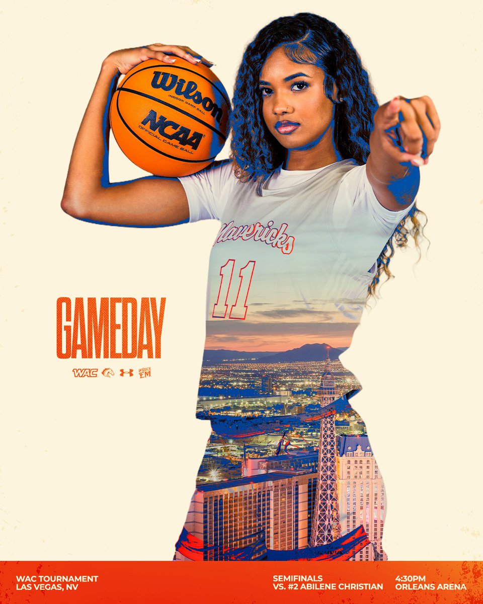UTAMavsWBB's tweet photo. One step closer.

🆚: #2 Abilene Christian
📍: Las Vegas, NV.
🏟️: Orleans Arena
⏰: 4:30pm CT
📺: https://t.co/QUdYMDg4Wu
📊: https://t.co/qnaOxmlAZ1
🎟️ : https://t.co/GbKKSoN9pg

#BuckEm🐎 | #Play2Win https://t.co/R2EtDbkWFH