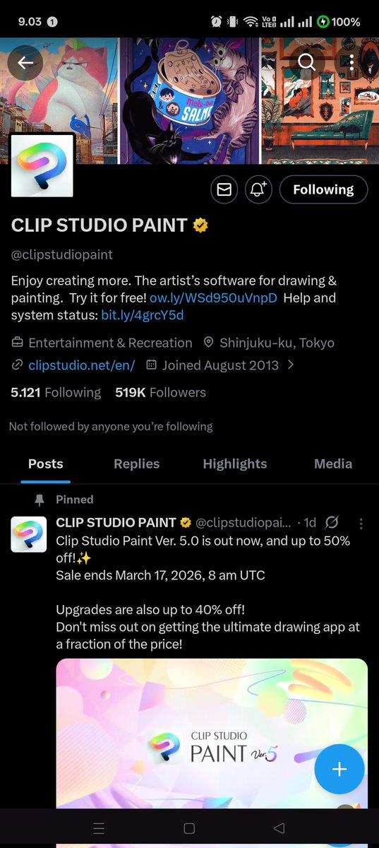 anemob0yz's tweet photo. @clipstudiopaint Sudaahhh, hehehe semoga aku beruntung 🤓😁 https://t.co/J6Q7ypWjwk