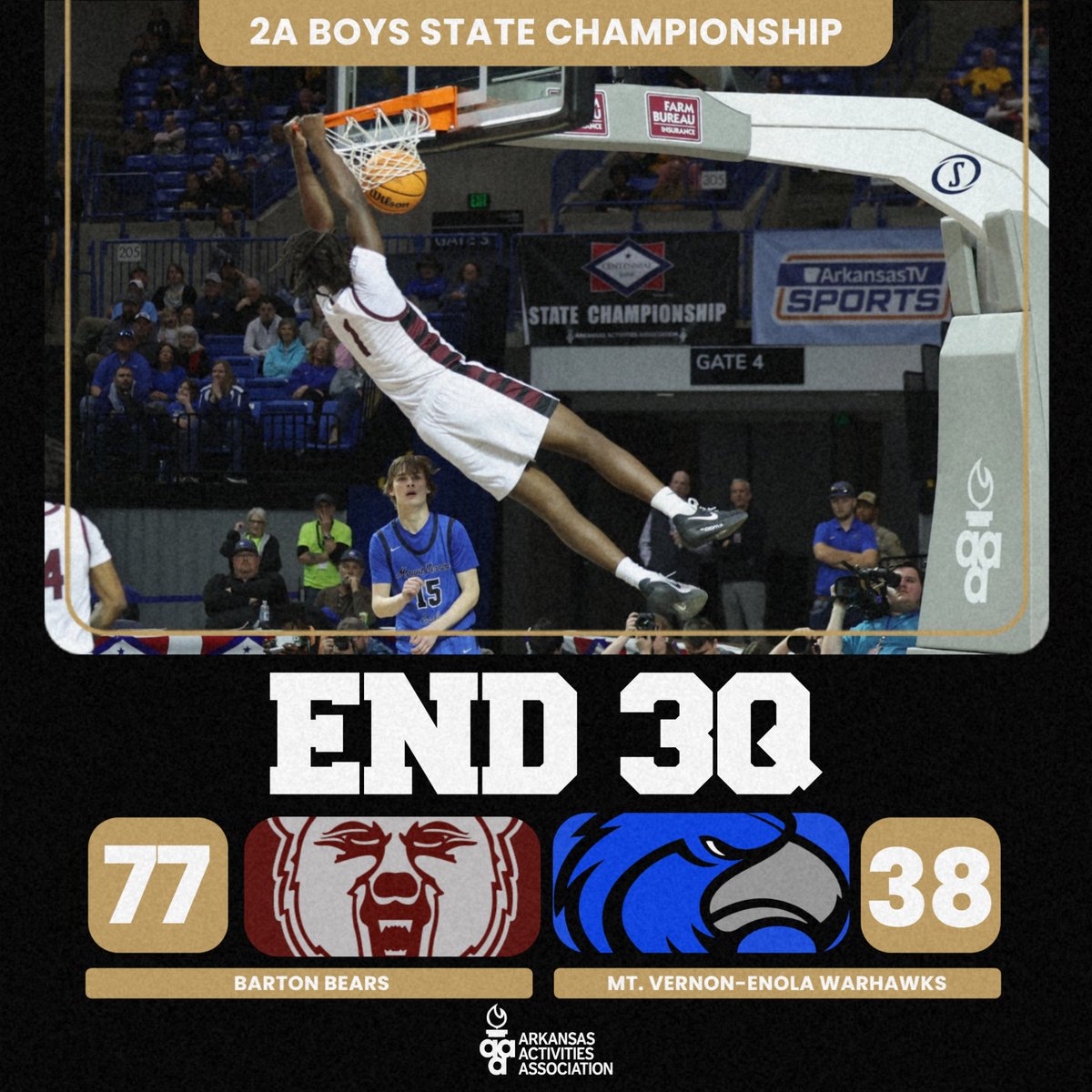 Arkansas Activities Association tweet media