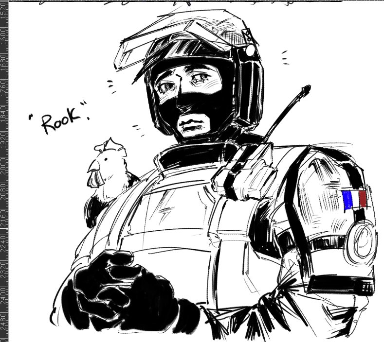 Nhìn em Rook bản Mobile hiền dịu quá 🥹🥹🥹🥹 trông đáng yêu vậy mà #Rainbow6Siege #Rook